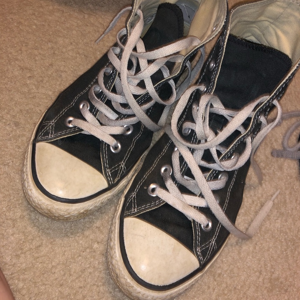 Black Hightop Converse